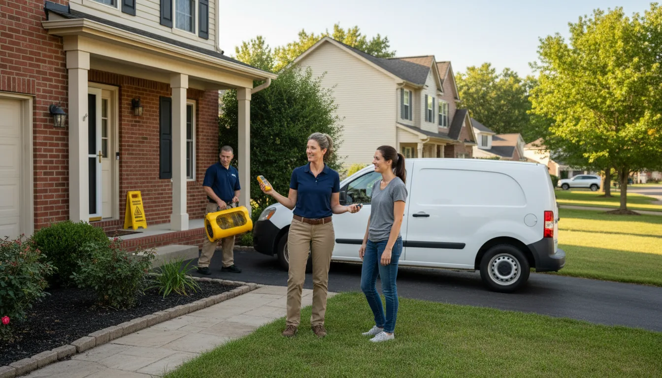 Water restoration image for Home Water Damage Repair in Ivel, KY